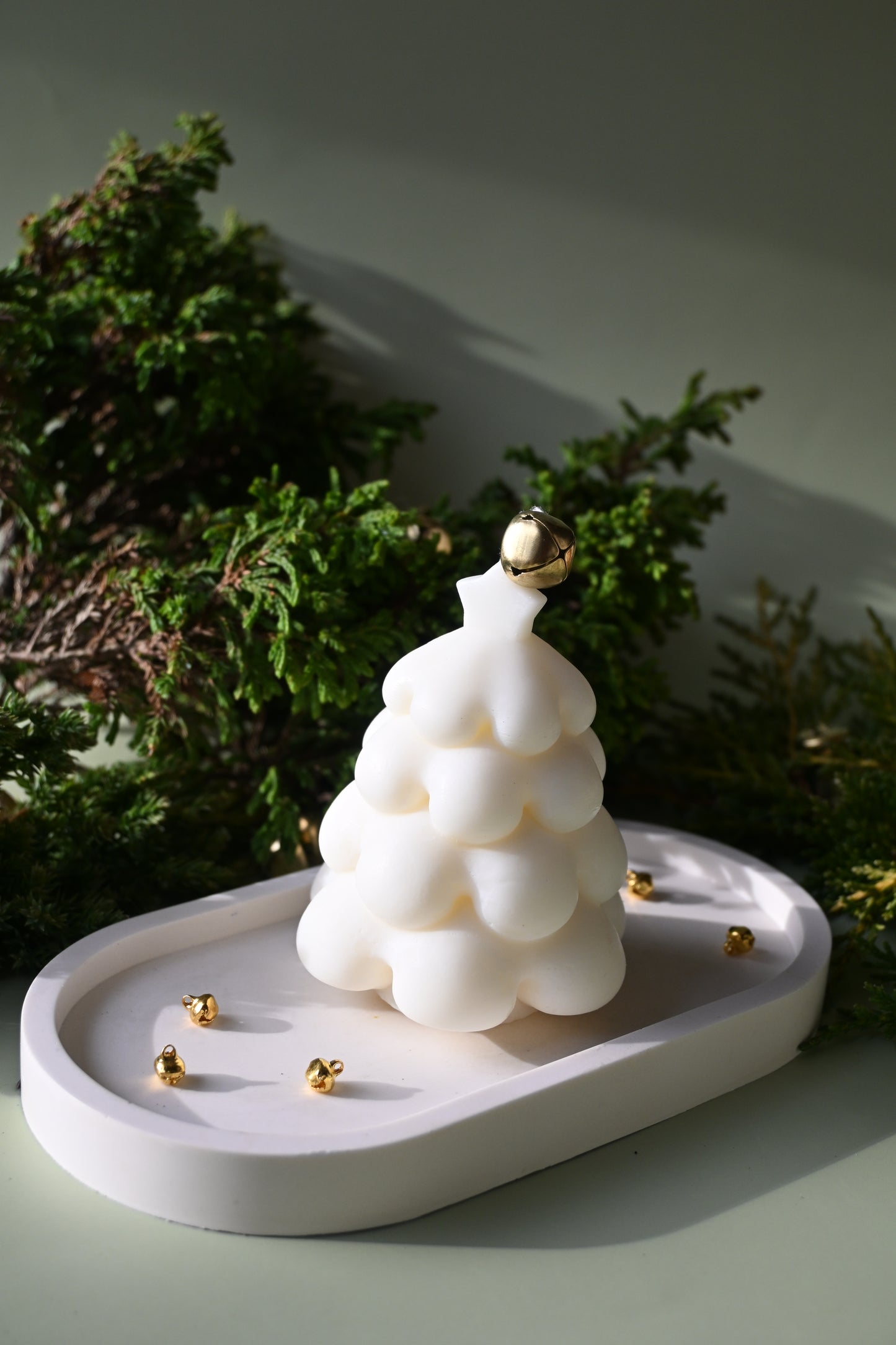 Zasnežený stromček