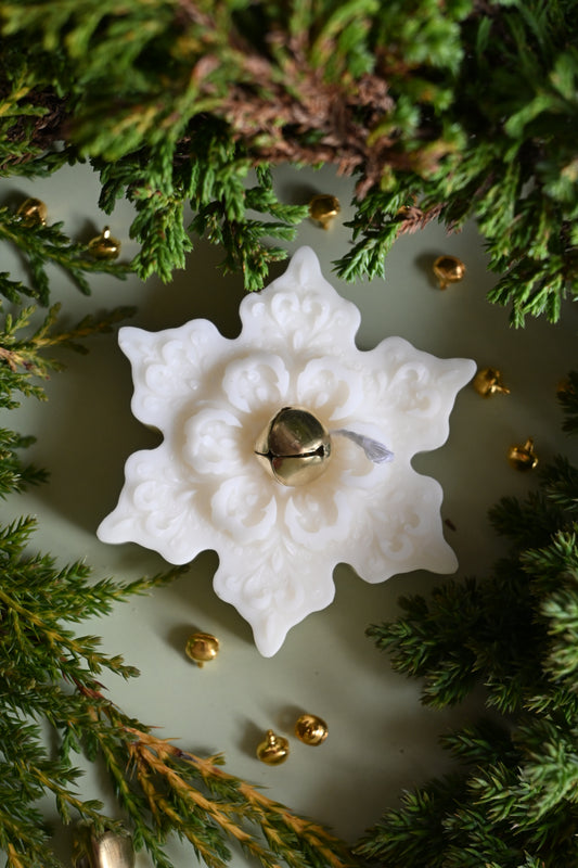 Snehová vločka so zvončekom